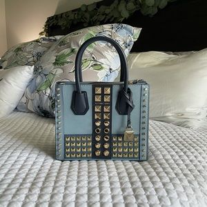 COPY - Michael Kors Mercer Studded Messenger Cros…